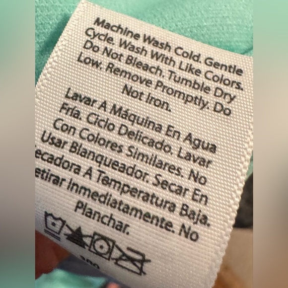 New Wonder Nation Girl's 1 Piece Swimsuit Swirl Green Size L 10-12 Summer NWT - Picture 9 of 9